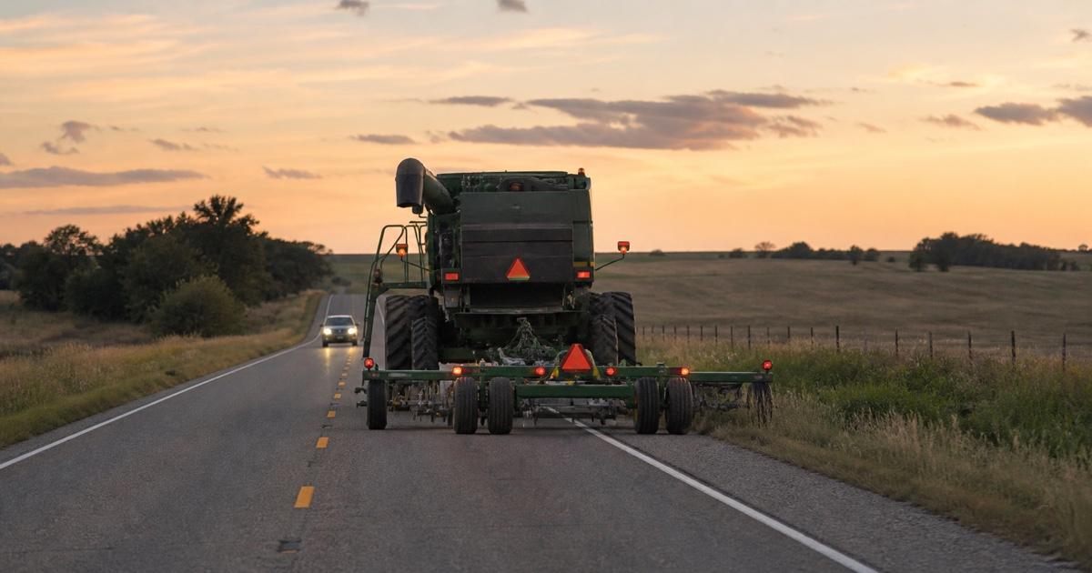 Farm Equipment Accidents on Oklahoma Roads: Who Is at Fault?