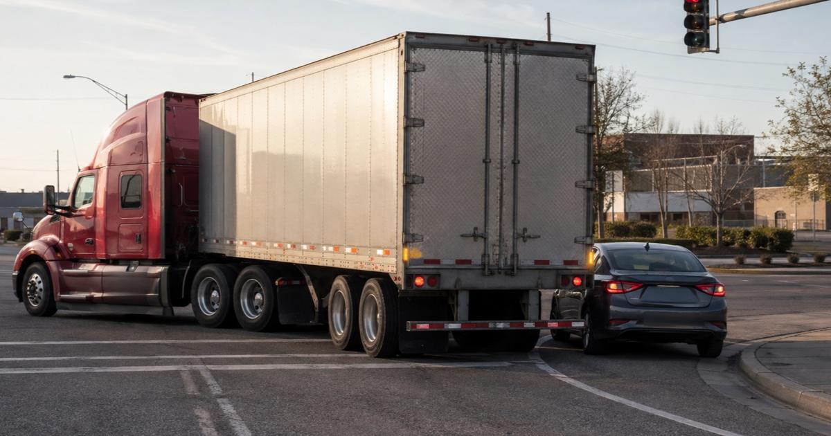Truck Wide-Turn Accidents in Oklahoma: Who Is at Fault?