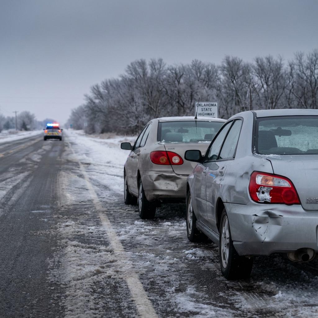 Winter Driving Accidents in Oklahoma: Who's Liable When Ice Causes a Crash?